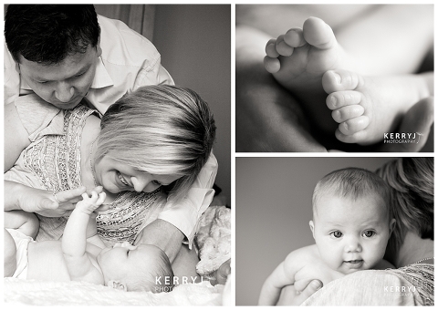 Natural, relaxed, contemporary baby photography in West End, Woking